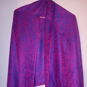 Elegant Pink & Purple Pashmina Scarf for Women – Luxury Scarf for All Occasions